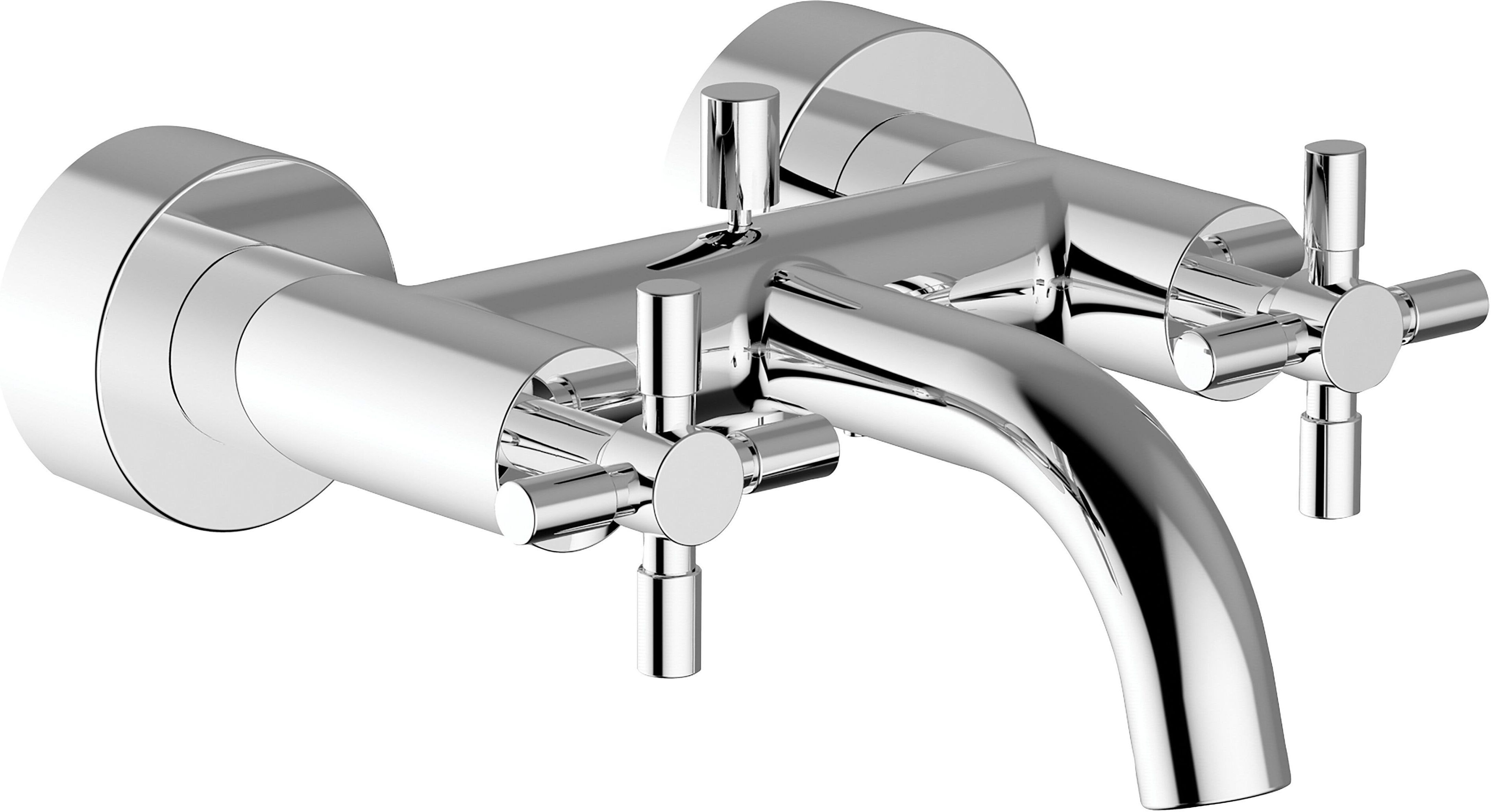 Teorema GRUPPO VASCA ESTERNO  ORLEAN CON DOTAZIONE CROMO VITONE CERAMICO