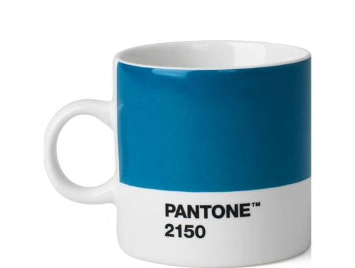 PANTONE Espresso Cup, small coffee cup, fine china (ceramic), 120 ml, blue, 2150 C