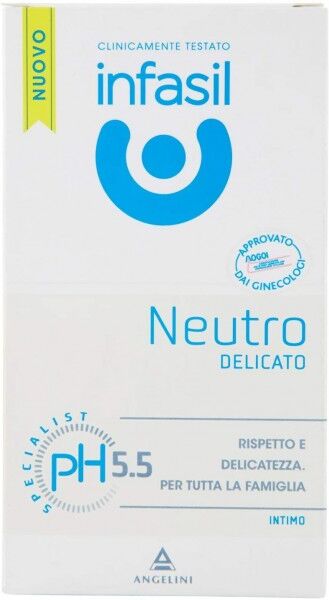 Angelini Pharma Infasil Detergente Intimo 200ml.Neutro Delicato
