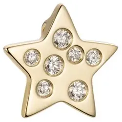 DIAMOUR Anhänger 7 Brillanten zus. ca. 0,15ct Gold 375