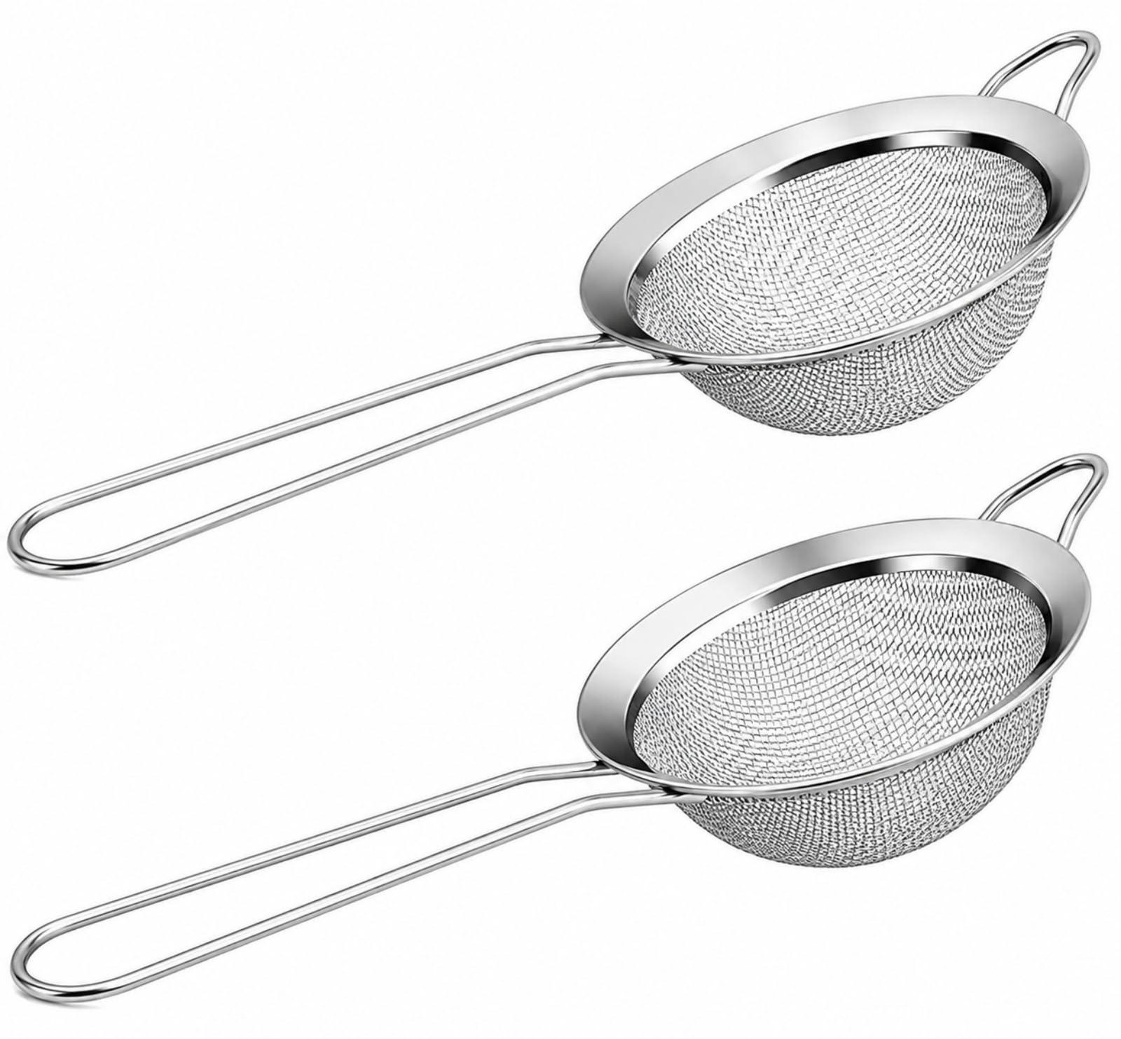Dripio Fijnmazig keukensieve van roestvrij staal, 8 cm