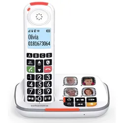 Swissvoice Xtra 2355 Duo Schnurloses DECT-Komforttelefon Set weiß