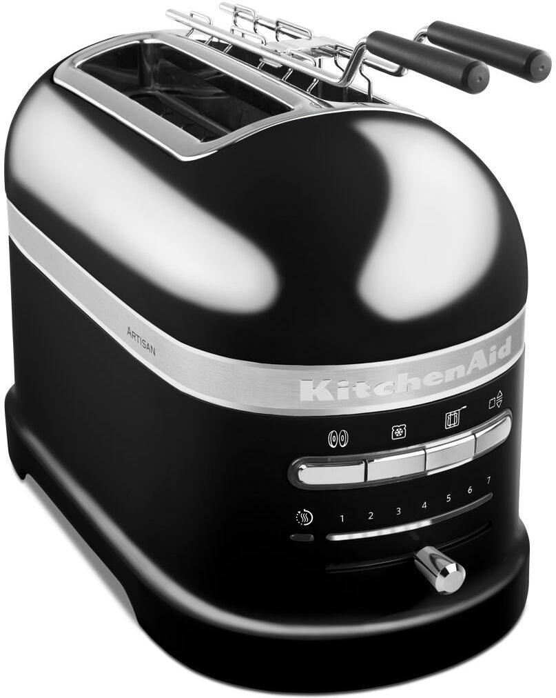 KitchenAid Artisan 2-Slot Toaster. Auto-Sensor Keep Warm Function Onyx Black 2 - Slice
