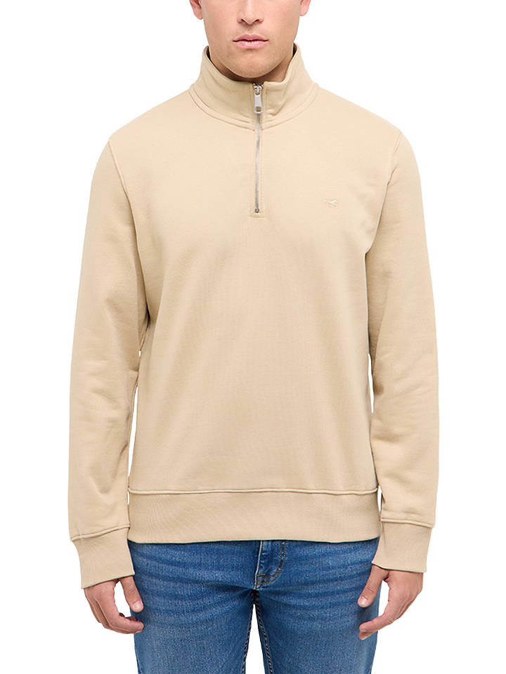 Mustang Sweatshirt "Franklin" in Beige - XL