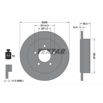 TEXTAR 92169103 für Ford