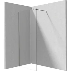 Neuesbad Walk-In Dusche Wand, Titan 110 cm NB1DEKTJD31P1