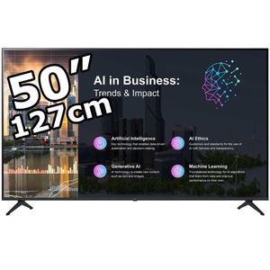 LG Digital-Signage 50PK640S, 50 Zoll, 4K UHD 3840 x 2160, 300 cd/m², 16/7 Betriebszeit