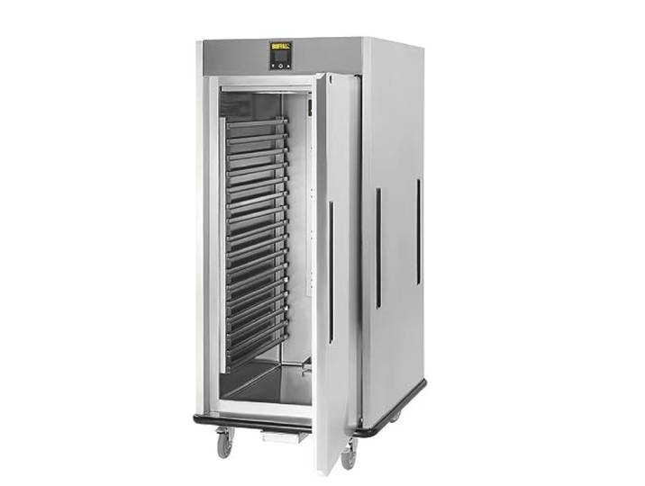 Buffalo Armoire Chauffante de Maintien en Température - 16 x GN 2/1 ou 32 x GN 1/1 INOX 807x885x1770mm