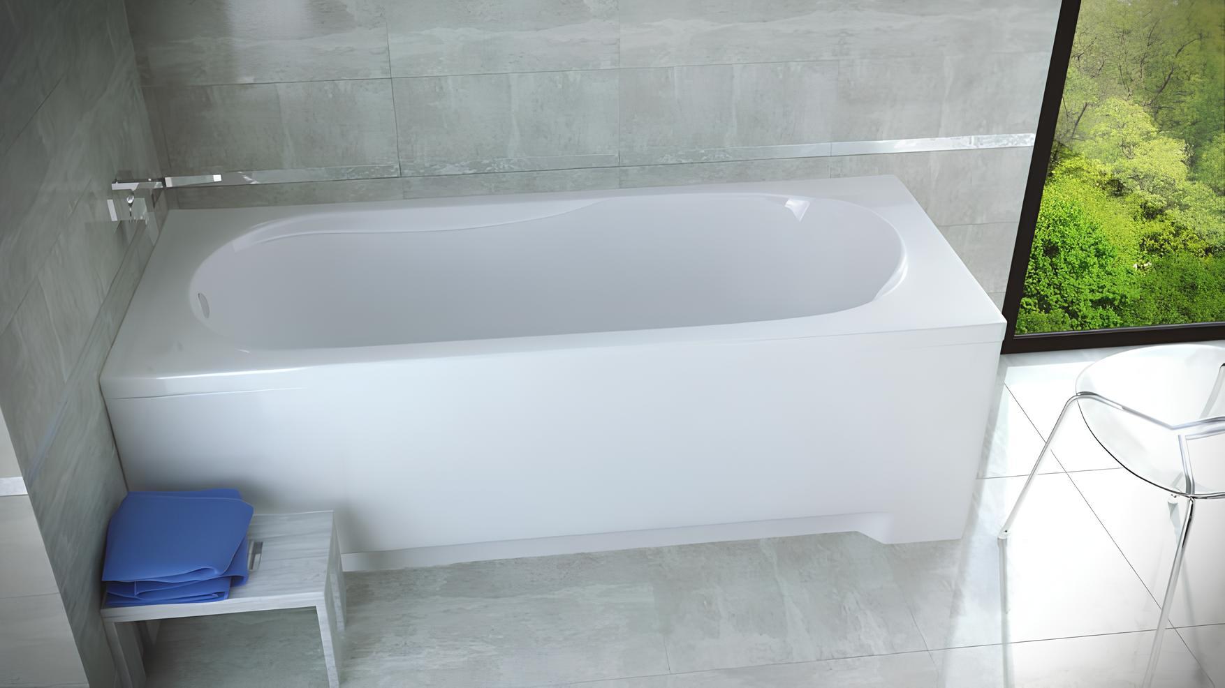 Bad Rechteck Badewanne Modern Badezimmer Wanne Acryl Duschwand Badewanne Wannen