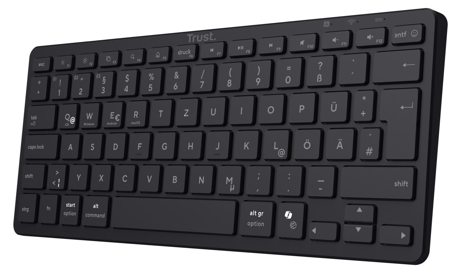 Trust Nado II Draadloze Bluetooth Muis, Zwart
