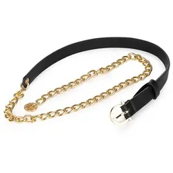 KIM & CO. Gürtel Material-Mix Schmuck-Anhänger 3 Doppelgrössen