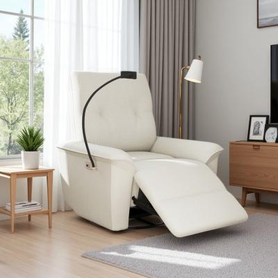 VIVIADORE Power Swivel Rocker Recliner Chair, 270° Rotation, 30° Rocking, 150° Recline, Adjustable Footrest, Phone Holder