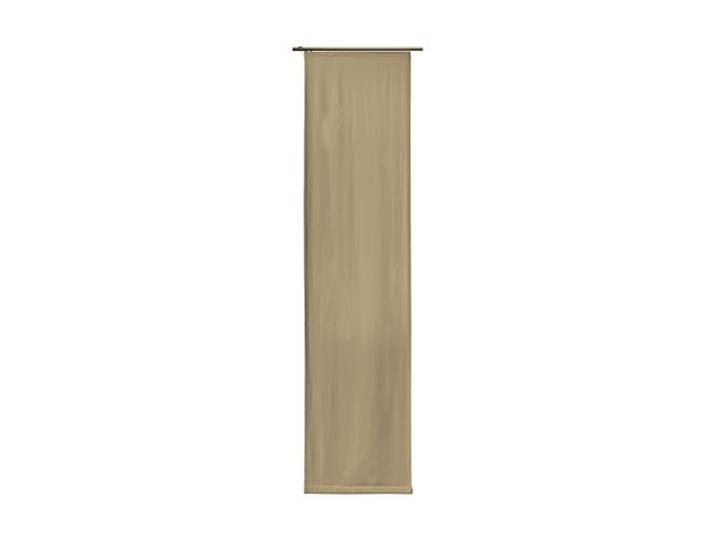 Wirth Paneele Dim Out mit Zubehör, Polyester, Taupe, 225 x 60 cm