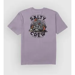 Salty Crew Catfish Monst T-Shirt grape Gr. XXL