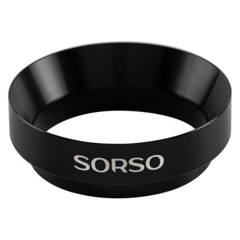 Sorso Barista-Dosierring, Edelstahl, 58 mm - Schwarz (SorsoDosRing58blk)
