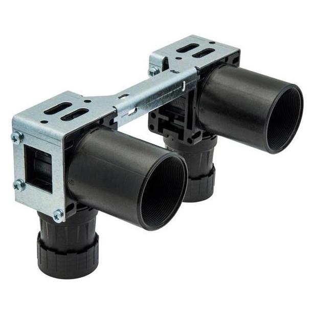 Uponor SMART AQUA PLUS koblingsdåse dobbelt Q&E M7A PPSU 16-RP1/2" (1086202)