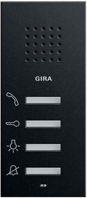 Gira Station d’appartement AP 1250005 noir mat (1250005)