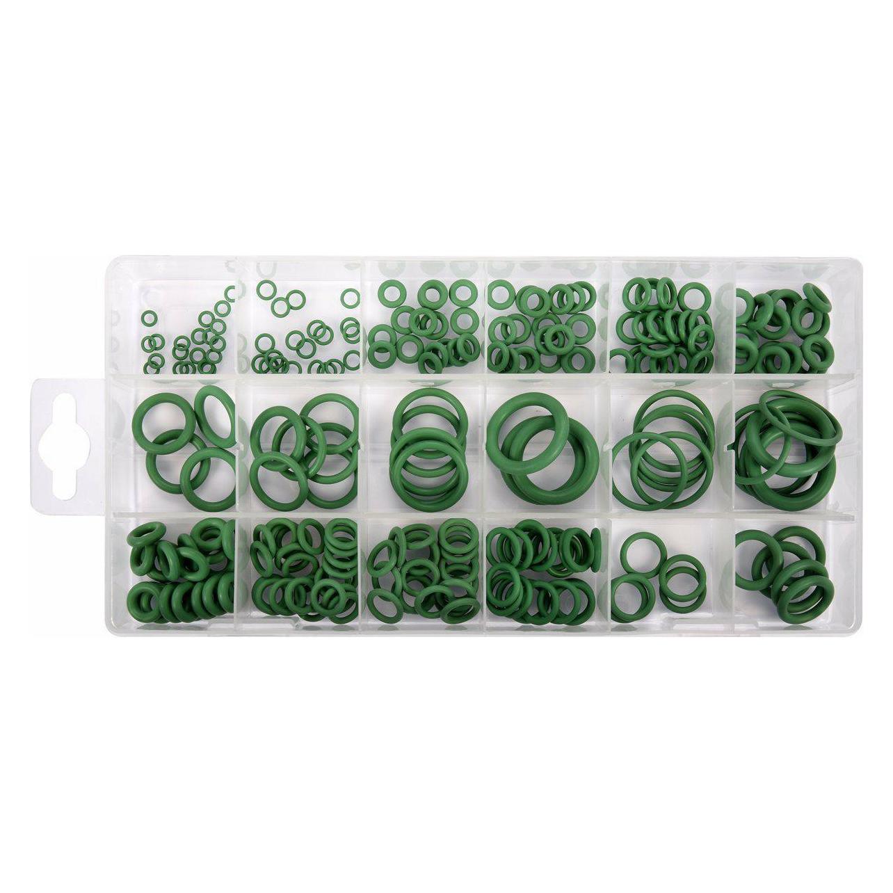 Yato Profi Hochleistungs Dichtungsringe Set, 270 Stück O Ringe für höchste Belastung, 18 Grössen, HNB (YT-068791)