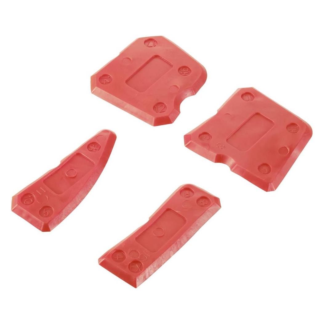Toolcraft Fugenglätter Set, 4tlg. TO-7786530 (Verlegeset) (TO-7786530)