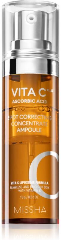 Missha Vita C Plus vitamin C brightening serum for pigment spot correction 15 g