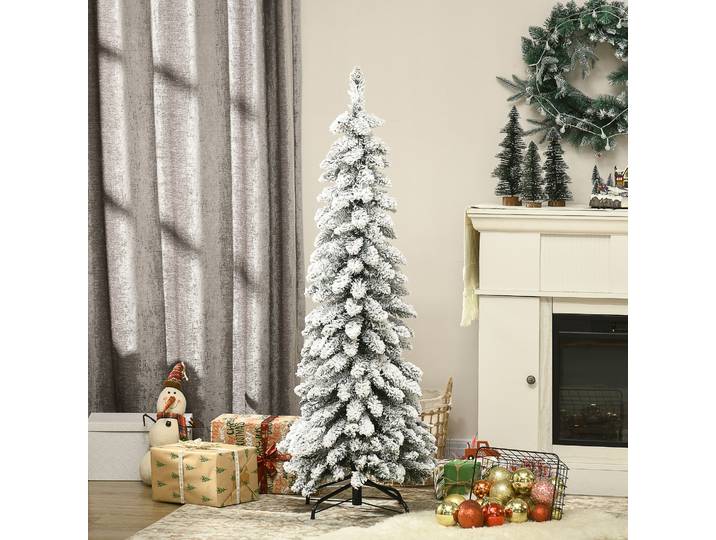 HOMCOM Sapin Noël Artificiel 135cm Vert