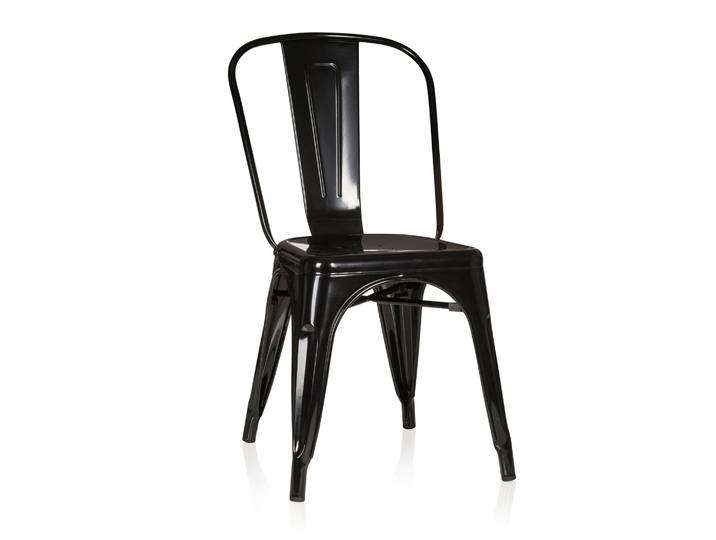 Chaise Vantaggio Comfort Métallique Noir Hjh Office