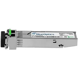 BlueOptics MGBIC-08. SFP Transceiver-Typ: Faseroptik, Maximale Datenübertragungsrate: 1250 Mbit/s, Schnittstell, Transceiver, Silber