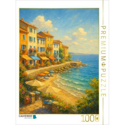 CALVENDO Puzzle Sommer an den Stufen | 1000 Teile Lege-Größe 64x48cm Foto-Puzzle für glückliche Stunden