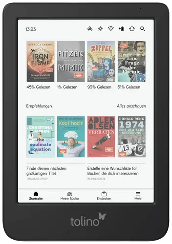 Tolino shine color eBook-Reader 15.2cm (6 Zoll) Schwarz
