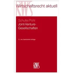 Joint-Venture-Gesellschaften, Fachbücher von Dirk Pohl, Norbert Schulte
