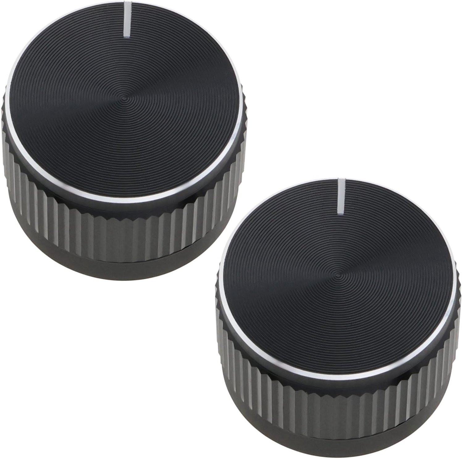 OTOTEC Set van 2 D-Hole Radio Knoppen 20x13mm voor Suzuki Alto, Volume Control Knop 39109M68K00