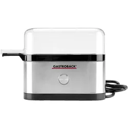 Gastroback Design Mini, Eierkocher, Silber