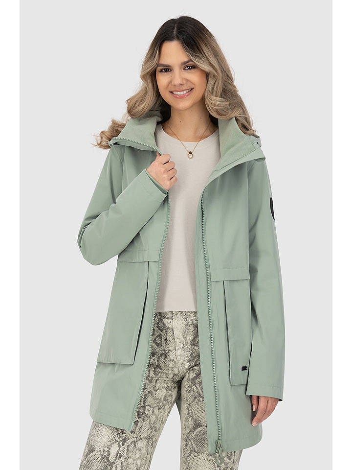 alife and kickin Parka in Mint - M