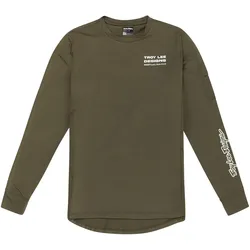Troy Lee Designs Ruckus Long Sleeve Ride Tee, Factory, caper, XL