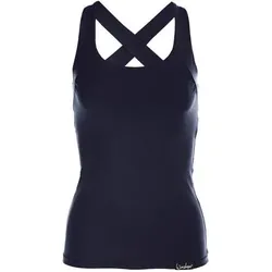 WINSHAPE Damen Cross Back Top WVR25, Größe XL in Blau Blau