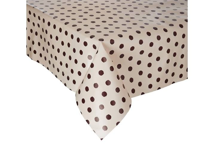 Nappe imperméable Pois 200 x 140cm Rose foncé