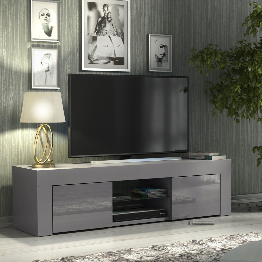 Metro Davarrio TV Stand for TVs up to 48" Dark/Grey 48"