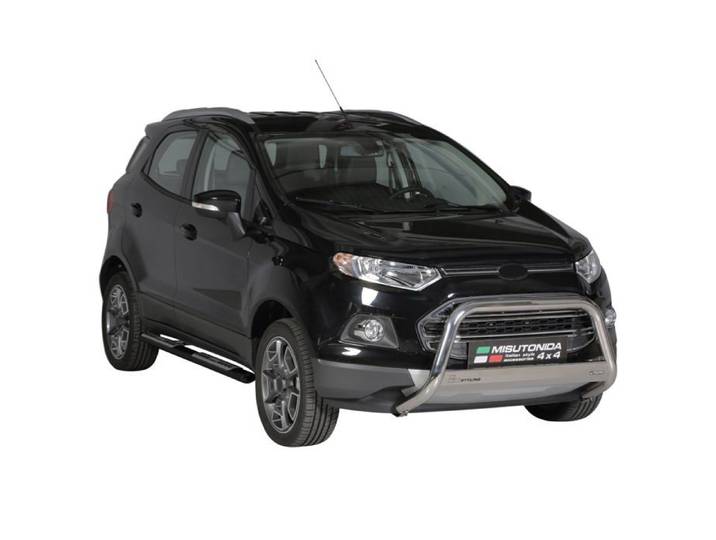 Marchepieds Latéraux pour Ford Ecosport 2013-2017 Acier Inoxydable Noir