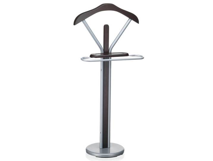 Idimex Herrendiener Fabio braun, Braun, Metall, Mode, 45x108x30 cm, Schlafzimmer, Herrendiener