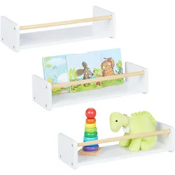 Relaxdays, Kinderregal, 3x Kinderregal