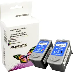2 kompatible Tinten ersetzt Canon PG-50+CL-51 Doppelpack KCMY