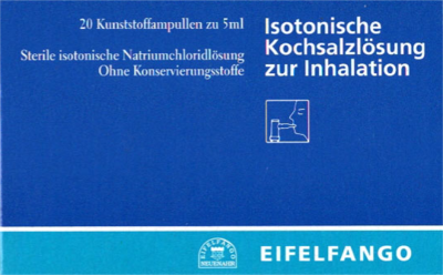 EIFELFANGO GmbH & Co. KG ISOTONISCHE Kochsalzlösung zur Inhalation 20X5 ml 02295979