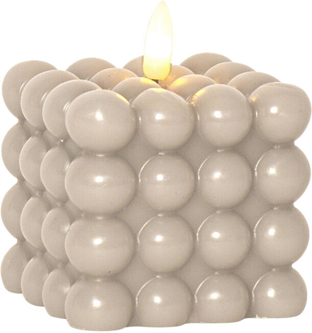 Star Bougie LED 7,5 x 9,5 cm beige 061-51 (061-51)