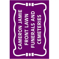 Front Lawn Funerals and Cemeteries, Fachbücher von Cameron Jamie