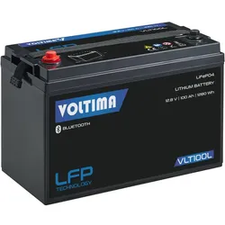 Voltima VLT100L 12V LiFePO4 Lithium Versorgungsbatterie 100Ah mit App (Umsatzste...