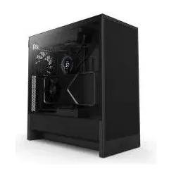 NZXT H5 Flow (ATX, E-ATX, mATX, Mini-ITX), PC Gehäuse, Schwarz