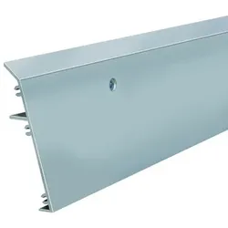 Tür-Abdeckprofil, Sockel, 1150mm, Aluminium, silberfarbig eloxiert