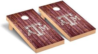 Skip's Garage Texas A&M University Aggies 2x4 Pro Cornhole Boards - V1