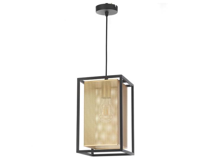 Hängeleuchte Malik Schwarz/Gold max. 22 Watt