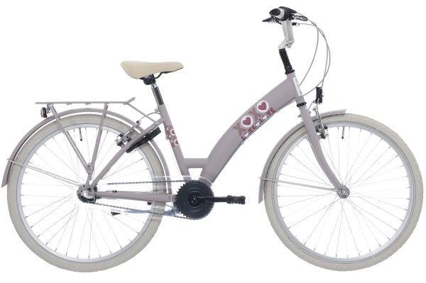 Bikefun Kinderbike 26 Viel Liebe mit Nexus 3 Gears - Adobe Pink